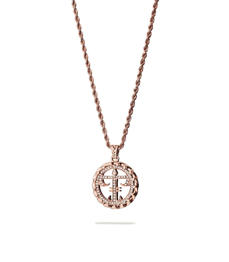 SPIRIT OF THORN IN SOLID ROSE GOLD WITH DIAMONDS