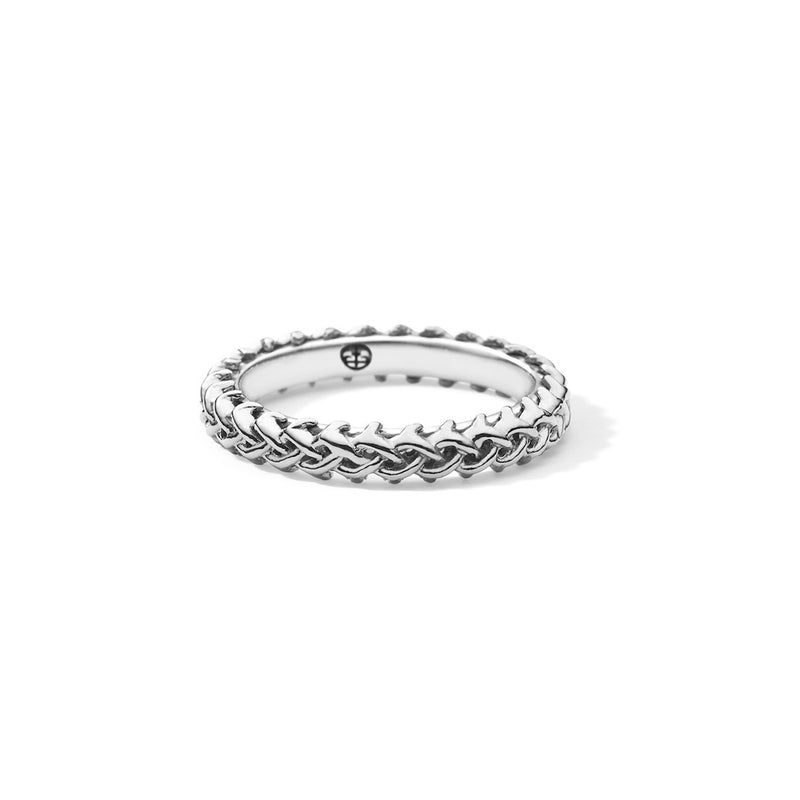 THORN CROWN BAND - STERLING SILVER - 3MM